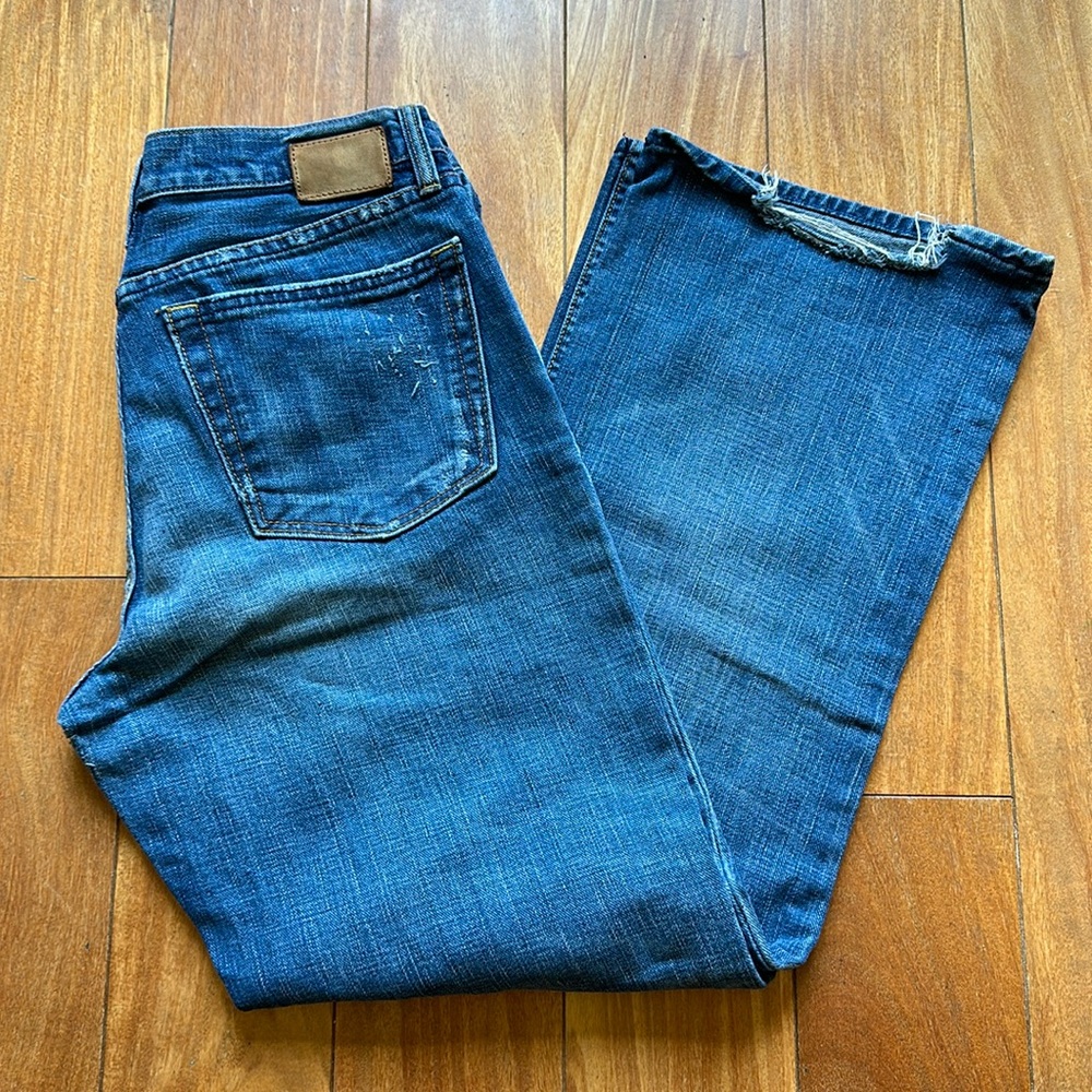 Gap denim boot cut jeans waist 33 inseam 30